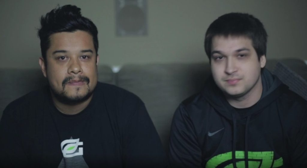 Hecz (dono da OpTic) e Lethul